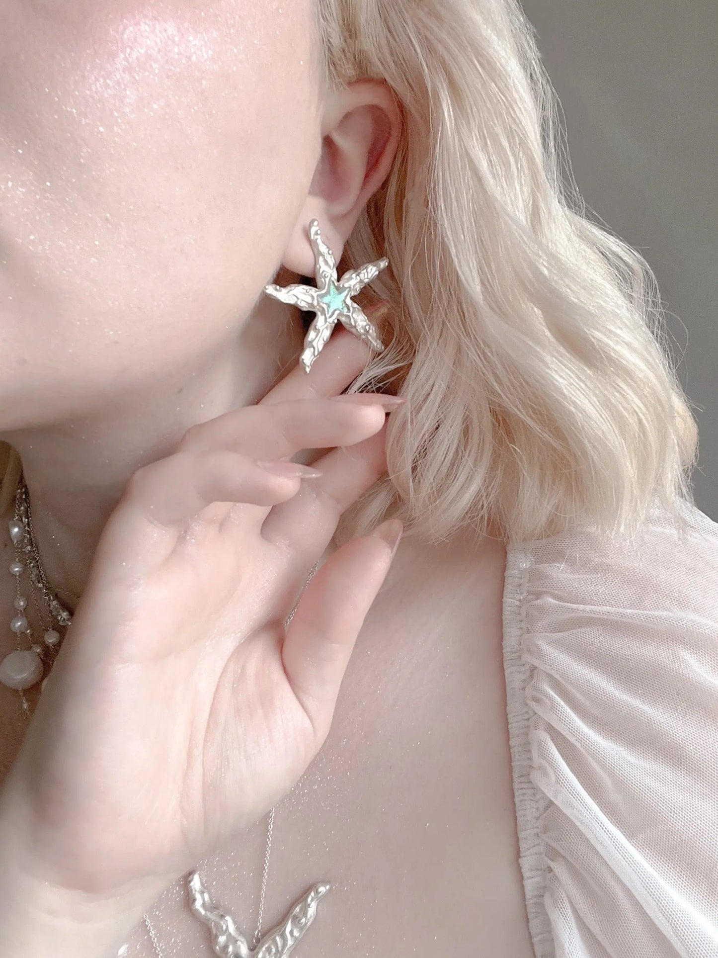 Boucles d'oreille Astéria