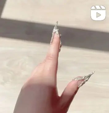 Siren Nail Rings - Set of 5 Monange jewelry